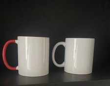 Sublimation mugs white for sale  ROMFORD