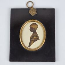 Antique 19thc silhouette for sale  ROYSTON