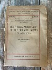 Physical anthropology seminole for sale  Cathedral City