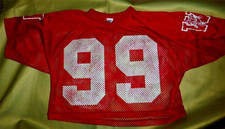 Camiseta Wisconsin Badgers BIKE futebol meia rede - VINTAGE USADA TAMANHO P-M 34 -40 comprar usado  Enviando para Brazil