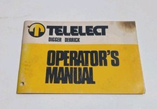 Terex telelect digger for sale  Hillsville