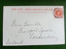 1899 vintage postcard for sale 1899 vintage postcard for sale  HULL