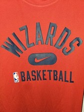 Camiseta Nike Dri-Fit Washington Wizards Extra Grande Masculina Alta Logotipo Gráfico Vermelho NBA  comprar usado  Enviando para Brazil