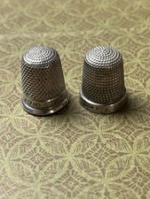 Sterling silver thimbles for sale  EXETER