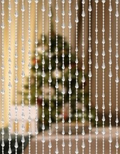 Crystal beaded curtain for sale  Brentwood