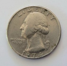 Quarter dollar 1974 gebraucht kaufen  Wurzen