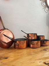 Poêle casseroles cuivre d'occasion  Pourrières