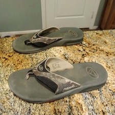 Abridor de Garrafa Masculino Reef Anchor Realtree Camuflado Flip-Flop Tamanho 10 comprar usado  Enviando para Brazil