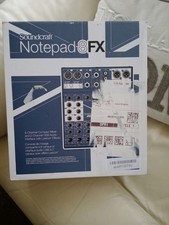Soundcraft notepad 8fx for sale  BLACKPOOL