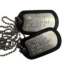 Dogtag piastrine militari usato  Vinovo