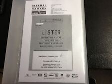 Lister lrm srm for sale  TEIGNMOUTH