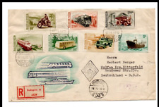 Ungarn 1955 Ersttagsbrief frankiert Mi.Nr. 1453- 1459 FDC 20.DEZ 1955 comprar usado  Enviando para Brazil