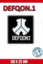 Defqon.1 100x125mm adesivo usato  Spedire a Italy