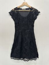 Alannah Hill My Little Soap Girl Frock Feminino 8 Preto Floral Bordado Renda, usado comprar usado  Enviando para Brazil
