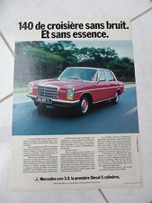 Publicité mercedes 240d d'occasion  Champigny-sur-Marne