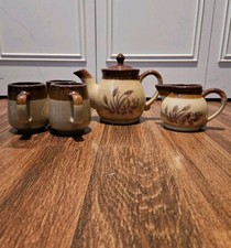 Vintage set brown for sale  Englishtown