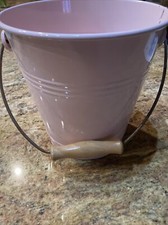 Pink metal pail for sale  Missouri City