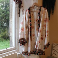 Upcycled curtain vintage for sale  REDCAR