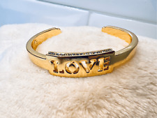 Gold tone love for sale  Greenville