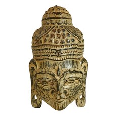 Buddha face wood for sale  Clinton