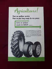 Leaflet dunlop tire d'occasion  Expédié en Belgium