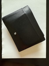 Carteira masculina Mont Blanc, preta MB198315, usado comprar usado  Enviando para Brazil