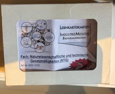 Lernkarteikarten industriemeis gebraucht kaufen  Kirchanschöring