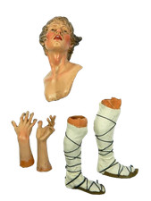 Pastore componibile dipinto usato Pastore componibile dipinto usato  Napoli