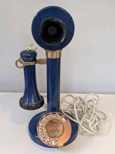 Vintage blue candlestick for sale  GREENHITHE