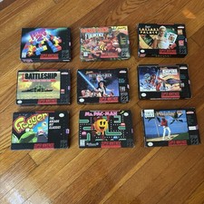 super nintendo boxed games for sale  Grand Rapids