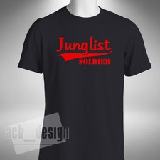 Junglist soldier shirt for sale  BRADFORD