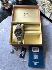 Damenuhr chronograph festina gebraucht kaufen  Klütz