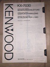 Kenwood 7030 bedienungsanleitu gebraucht kaufen  Heikendorf