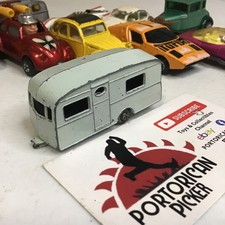 MATCHBOX MOKO RODAS CINZA #23 AZUL BERKELEY CAVALIER TRAILER CAMPISTA 1/64 INGLATERRA comprar usado  Enviando para Brazil