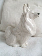 Faience craquelée chien d'occasion  Bourg-la-Reine