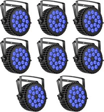 8pcs 18x18w rgbwa for sale  Turlock