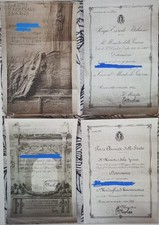 Lotto diploma marcia usato  San Marco Evangelista