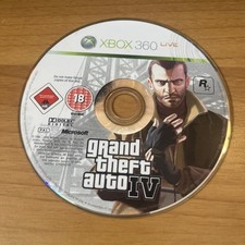 Używany, GIOCO VIDEOGIOCO XBOX 360 ITALIANO SOLO DISCO GTA IV GRAND THEFT AUTO IV  4 na sprzedaż  Wysyłka do Poland