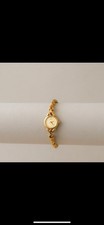 *OPERANDO RESTAURADO* Relógio Seiko Vintage Feminino Perfeito Corda Pulseira de Ouro Rubis! comprar usado  Enviando para Brazil