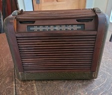 Usado, Rádio portátil antigo Philco modelo 46-350 AM para peças ou restauração  comprar usado  Enviando para Brazil