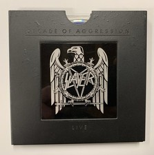 Slayer - Decade Of Aggression Limited Edition Metal Box 2 X CD 1991 Def American, usado comprar usado  Enviando para Brazil