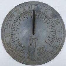 Vintage metal sundial for sale  Etowah