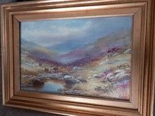 Original signed watercolour for sale  OKEHAMPTON
