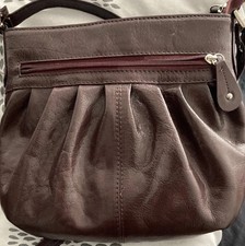 Leather bag brown for sale  ENFIELD