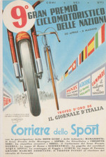 Cartolina pubblicitarie corrie usato  Bologna