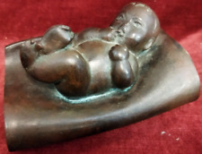 Scultura bronzo bambino usato  Roma