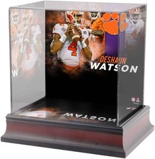 Mini estojo capacete Deshaun Watson Clemson Tigers Deluxe mogno comprar usado  Enviando para Brazil