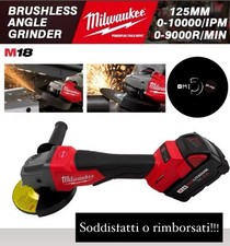 Milwaukee smerigliatrice angol usato  Italia