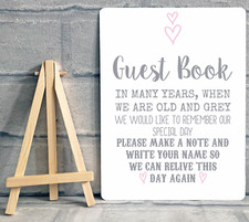 Wedding guest book for sale  MACCLESFIELD