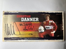 Autografo christian danner usato  Guidonia Montecelio